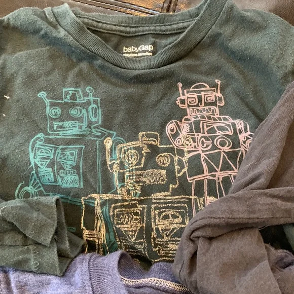 4T long sleeve tshirt bundle Gap Old Navy - Picture 2 of 4